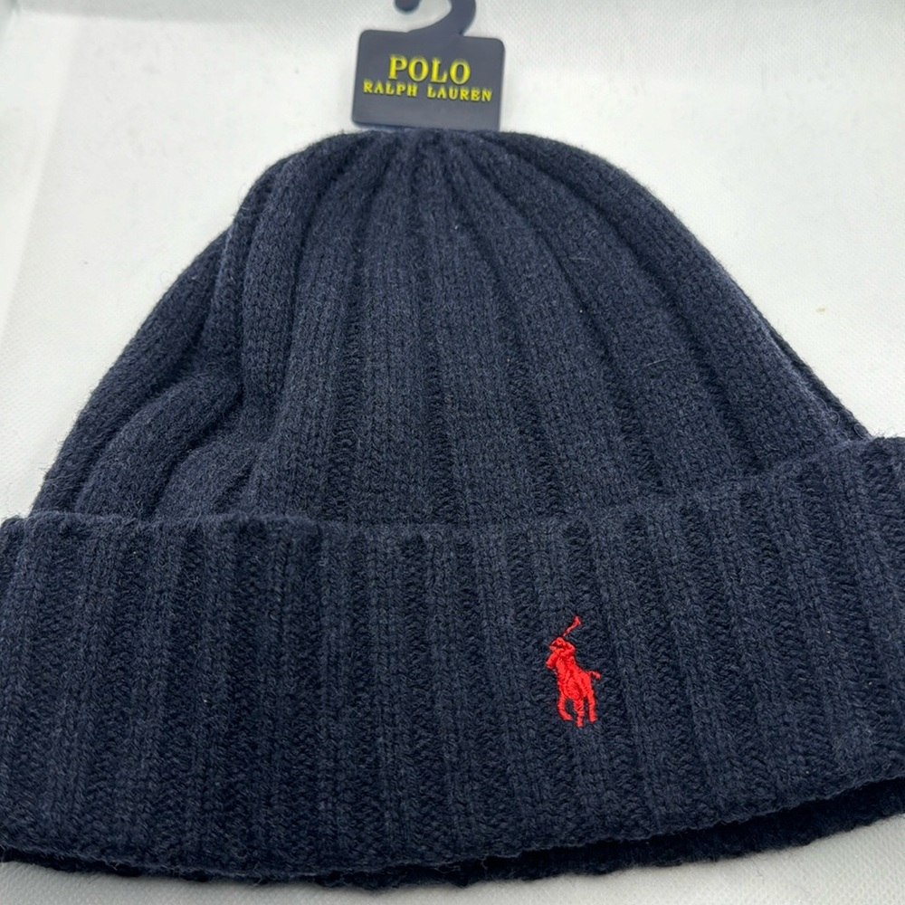 🆕 Polo Ralph Lauren 🏇🏾Men’s Wool/Nylon toboggan Hat